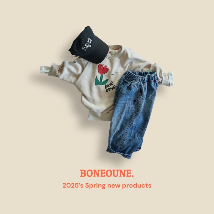 Boneoune - Korean Children Fashion - #littlefashionista - Paper Flower Sweatshirts - 10