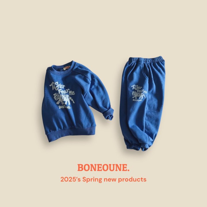 Boneoune - Korean Children Fashion - #Kfashion4kids - Peer Tiger Jogger Pants - 4