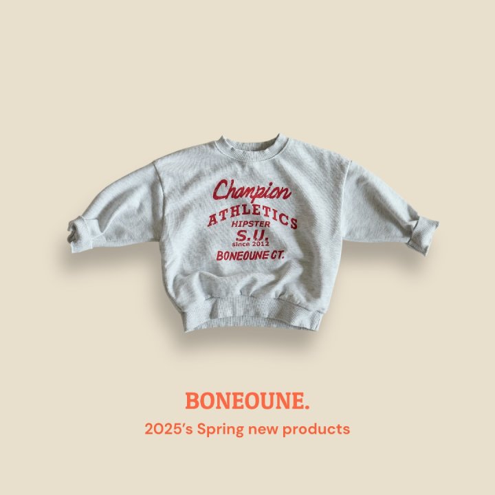 Boneoune - Korean Children Fashion - #littlefashionista - Champion Sweatshirts - 3