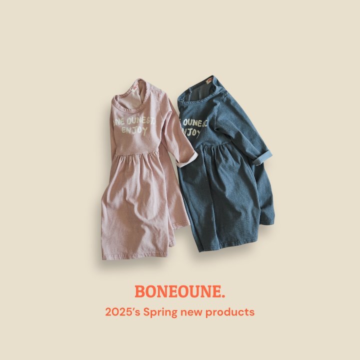 Boneoune - Korean Children Fashion - #littlefashionista - Pigment One-piece