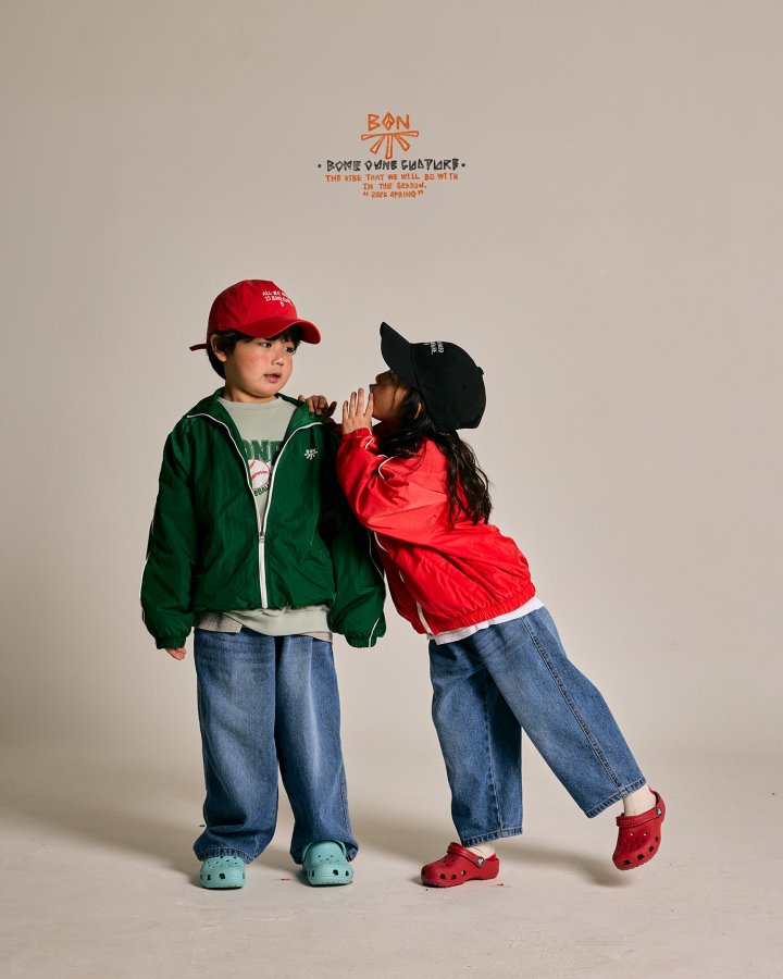 Boneoune - Korean Children Fashion - #littlefashionista - Spring Easy Denim Pants - 12