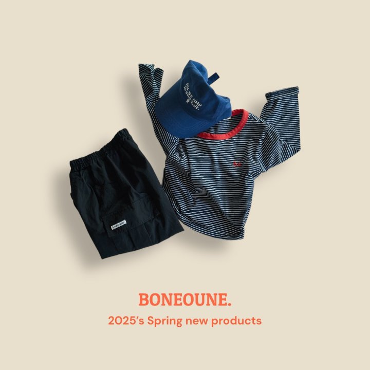 Boneoune - Korean Children Fashion - #magicofchildhood - Stripe Crop Tee - 3