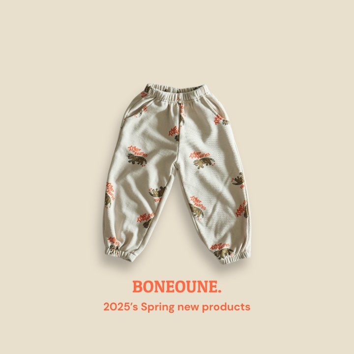 Boneoune - Korean Children Fashion - #magicofchildhood - Tiger Pattern Sweatshirt - 7