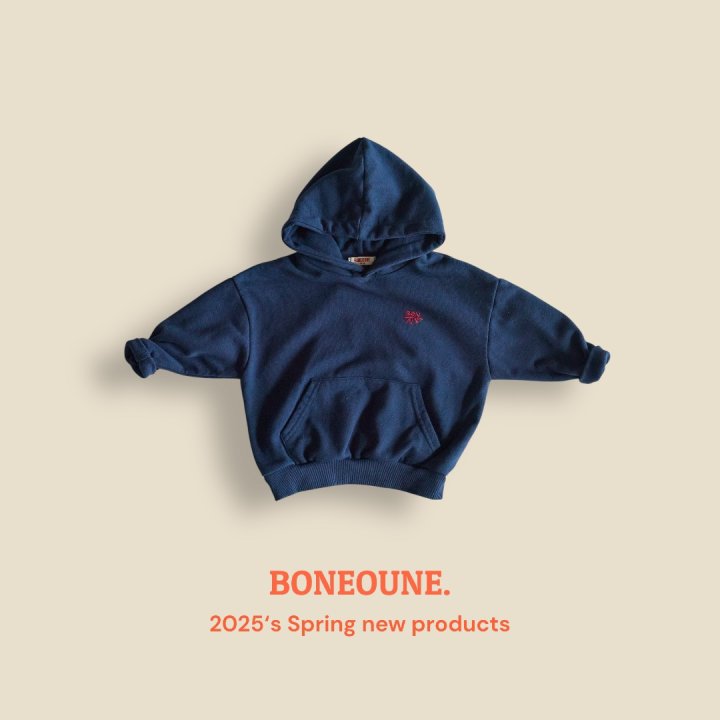 Boneoune - Korean Children Fashion - #magicofchildhood - Bone Logo Hoodie - 6