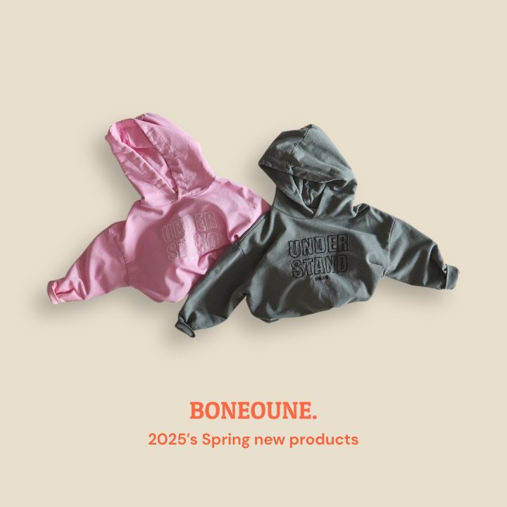 Boneoune - Korean Children Fashion - #magicofchildhood - Under Pigment Hoodie
