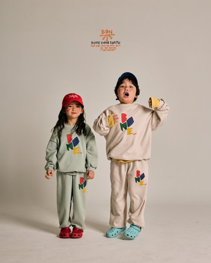 Boneoune - Korean Children Fashion - #magicofchildhood - Shape Sweatshirts - 9