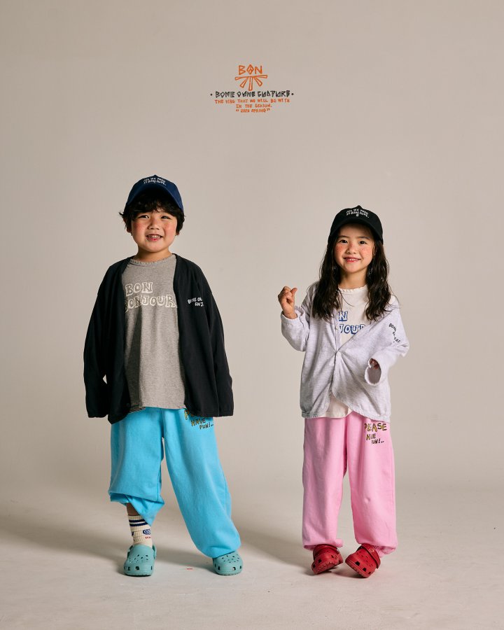 Boneoune - Korean Children Fashion - #littlefashionista - Single Cardigan - 4