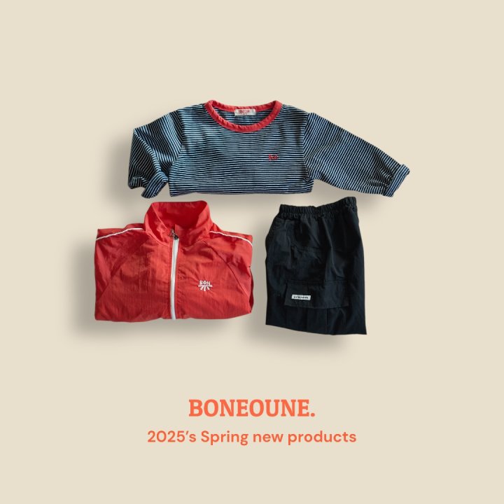 Boneoune - Korean Children Fashion - #magicofchildhood - Stripe Crop Tee - 4