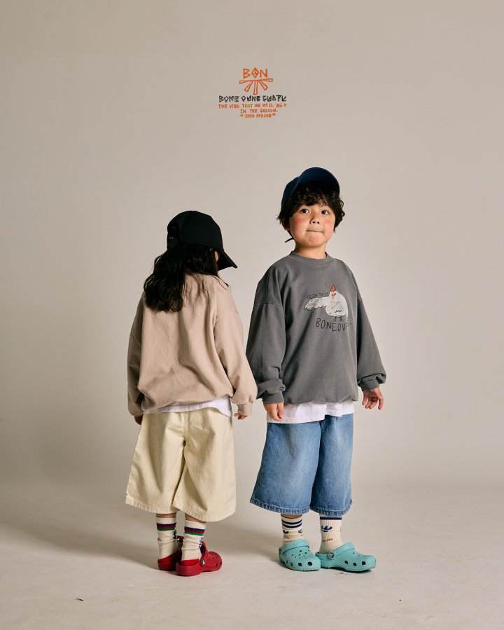 Boneoune - Korean Children Fashion - #minifashionista - Cotton Bio Bermuda Pants - 9