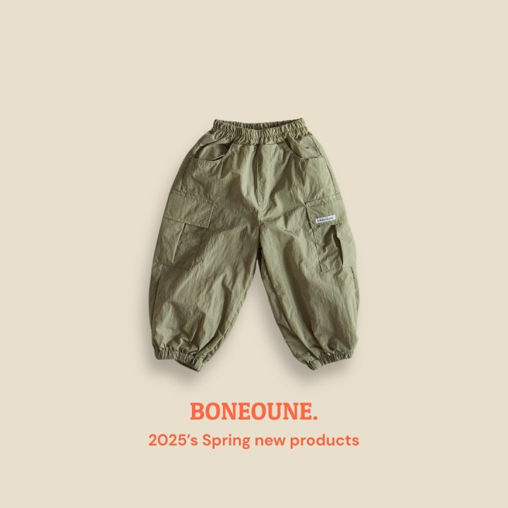 Boneoune - Korean Children Fashion - #minifashionista - NY Cargo Jogger Pants - 3