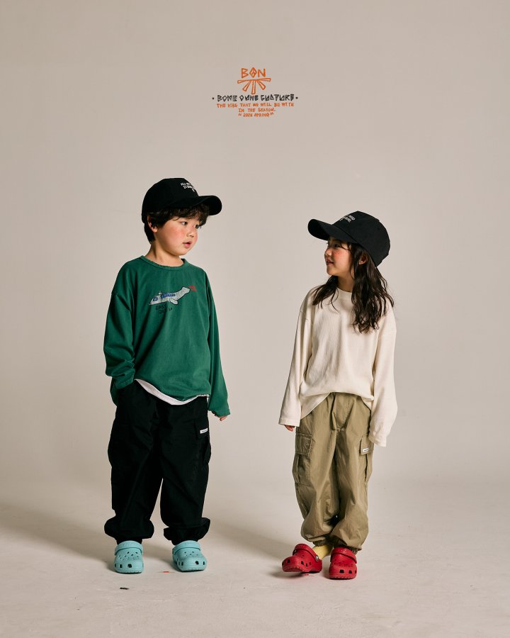 Boneoune - Korean Children Fashion - #minifashionista - Milk Ribbed Tee - 8