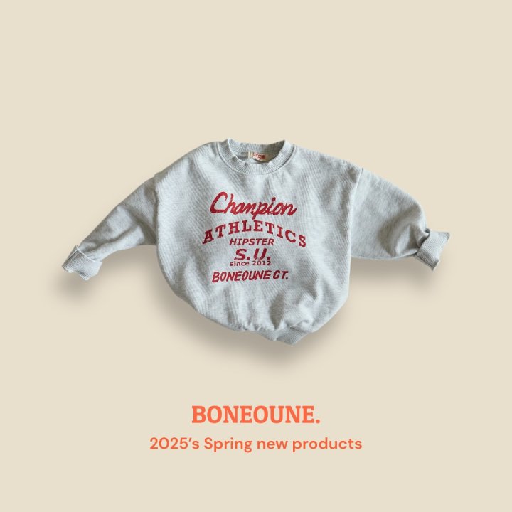 Boneoune - Korean Children Fashion - #minifashionista - Champion Sweatshirts - 5