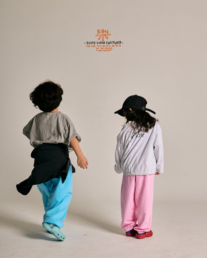 Boneoune - Korean Children Fashion - #prettylittlegirls - Please Pigment Jogger Pants - 9