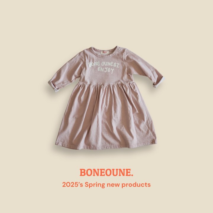 Boneoune - Korean Children Fashion - #minifashionista - Pigment One-piece - 4