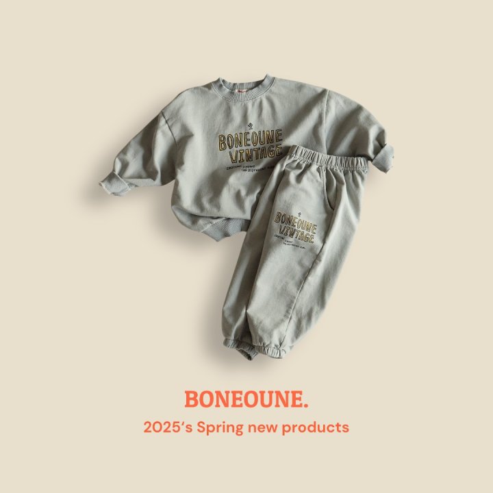Boneoune - Korean Children Fashion - #prettylittlegirls - Vintage Pigment Sweatshirts - 10