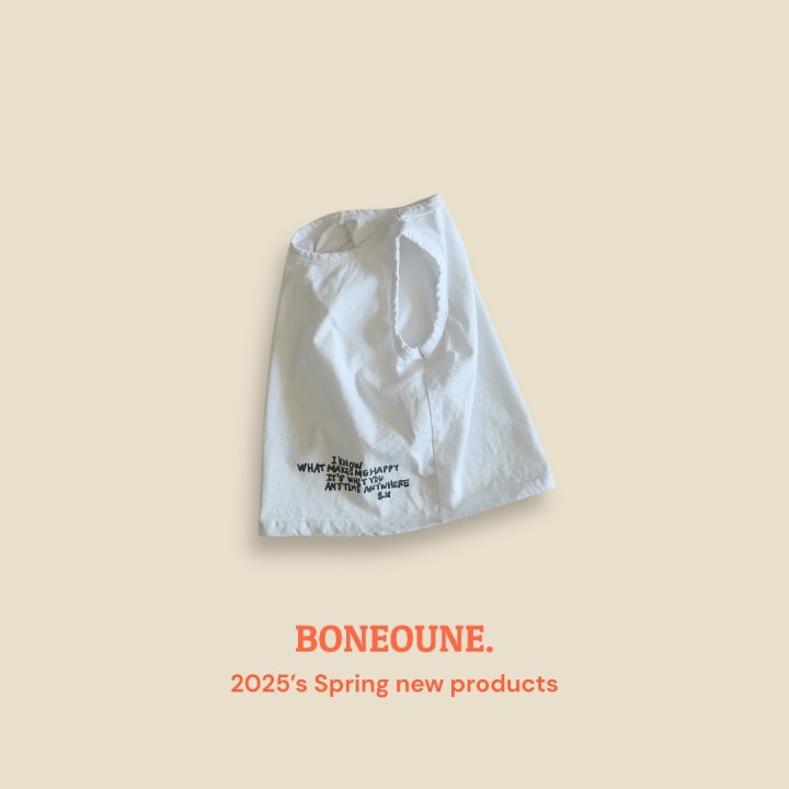 Boneoune - Korean Children Fashion - #toddlerclothing - Anytime Non-Sleeve - 4