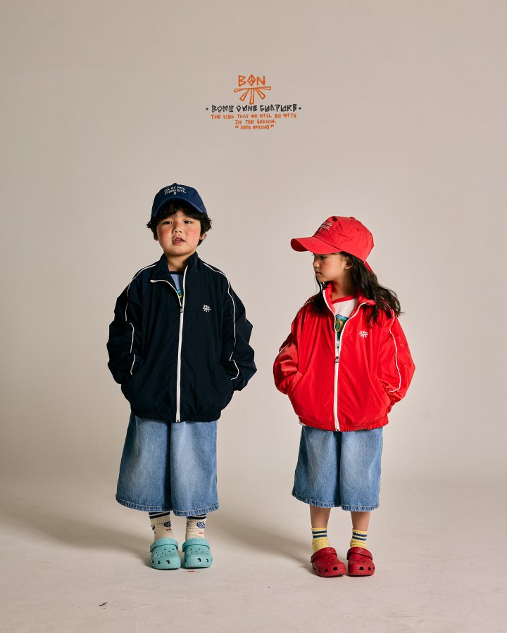 Boneoune - Korean Children Fashion - #stylishchildhood - Bermuda Denim Pants - 12