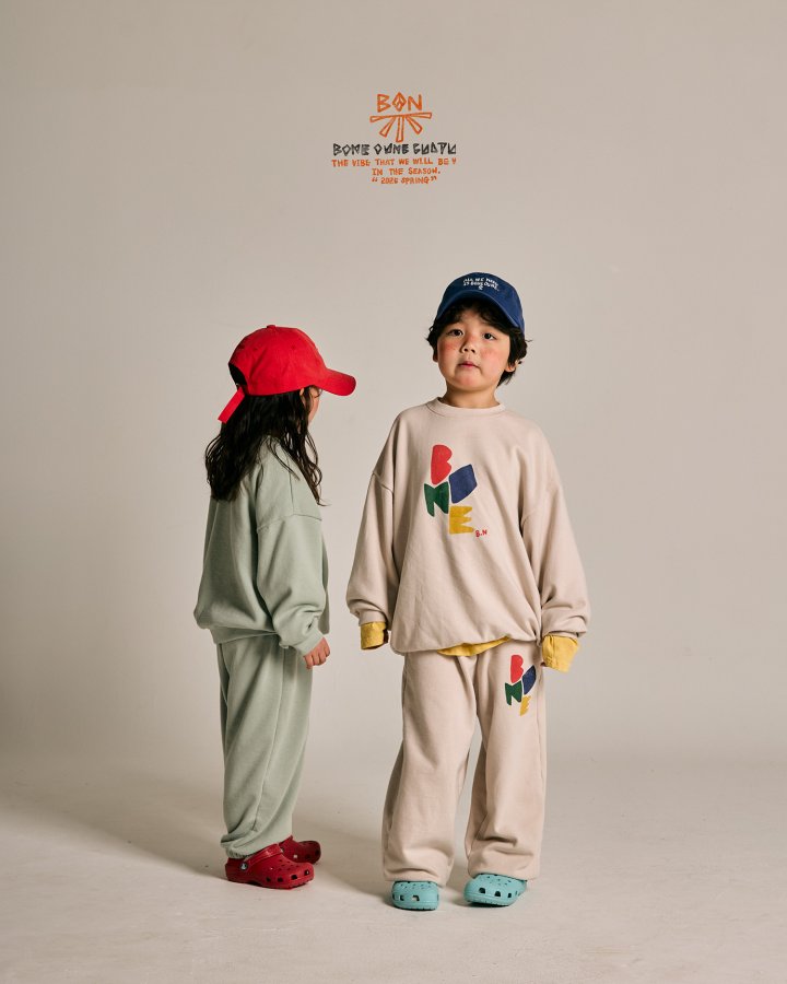 Boneoune - Korean Children Fashion - #todddlerfashion - Shape Sweatshirts - 12