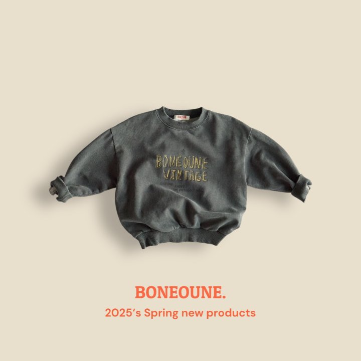 Boneoune - Korean Children Fashion - #todddlerfashion - Vintage Pigment Jogger Pants - 8