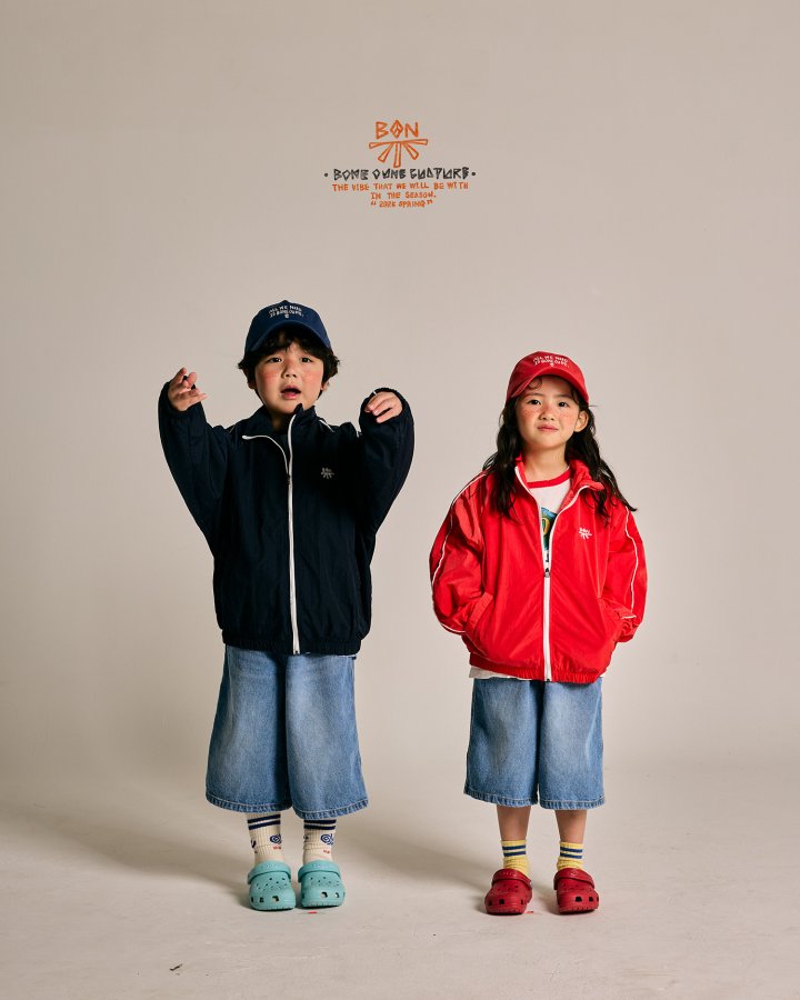 Boneoune - Korean Children Fashion - #toddlerclothing - Bermuda Denim Pants - 11
