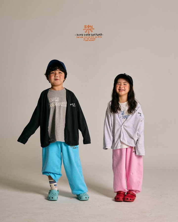 Boneoune - Korean Children Fashion - #toddlerclothing - Single Cardigan - 8