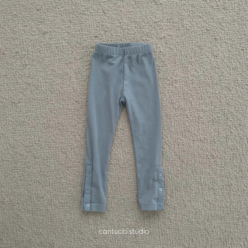 Cantucci Studio - Korean Children Fashion - #Kfashion4kids - Button Leggings - 5