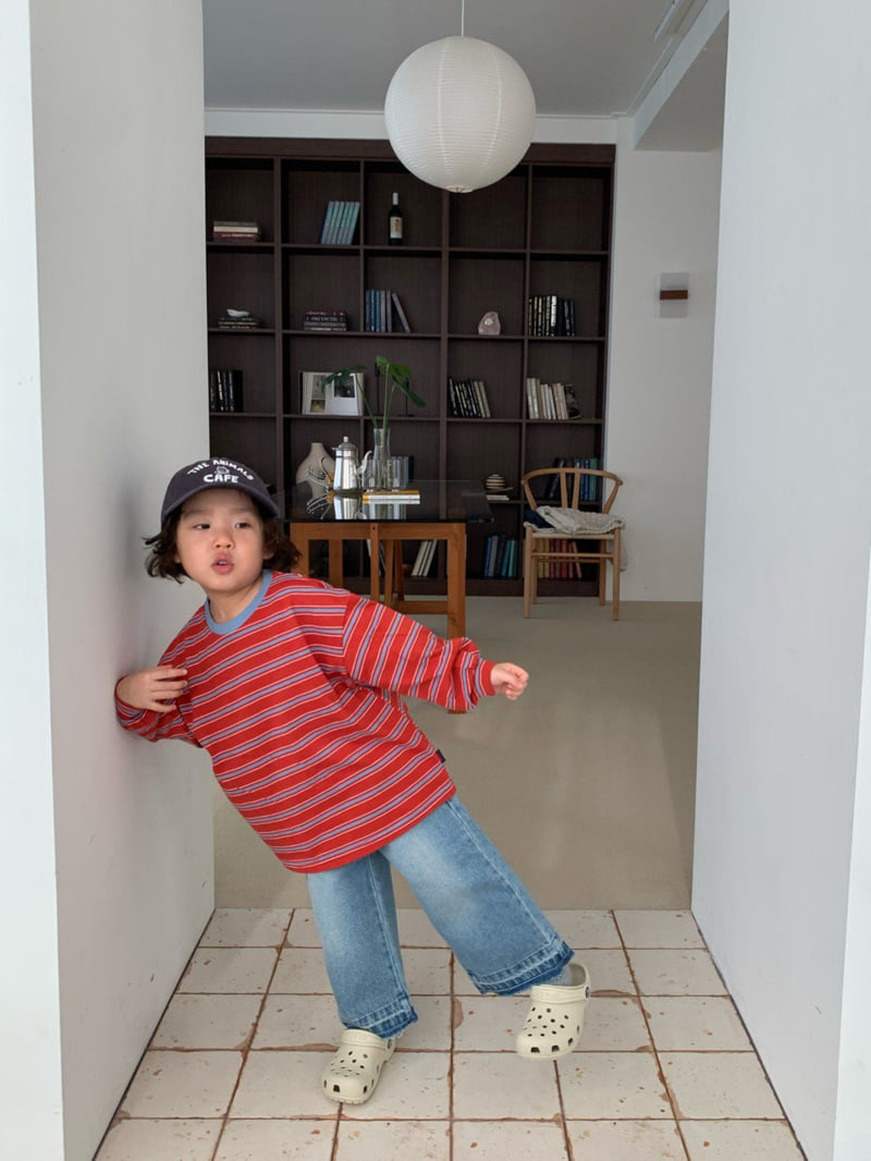 Cantucci Studio - Korean Children Fashion - #fashionkids - World Con Denim Pants - 10