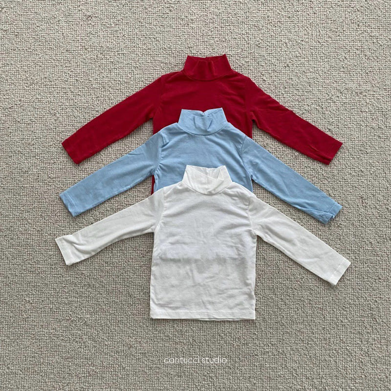 Cantucci Studio - Korean Children Fashion - #kidsstore - Chewy Mockneck Tee