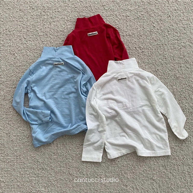 Cantucci Studio - Korean Children Fashion - #minifashionista - Chewy Mockneck Tee - 6