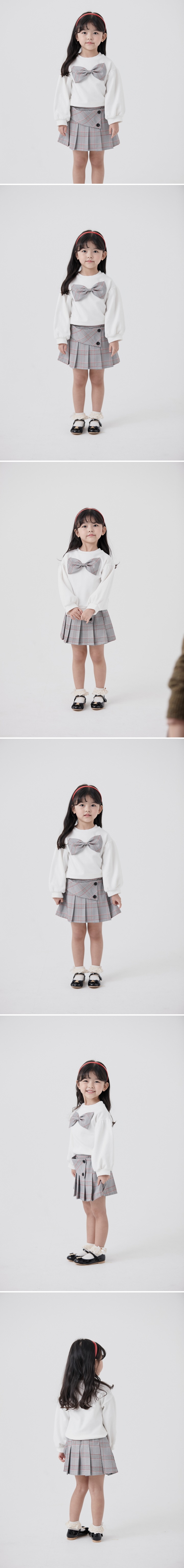 Cocobang - Korean Baby Fashion - #babylifestyle - Glen Check Skirt