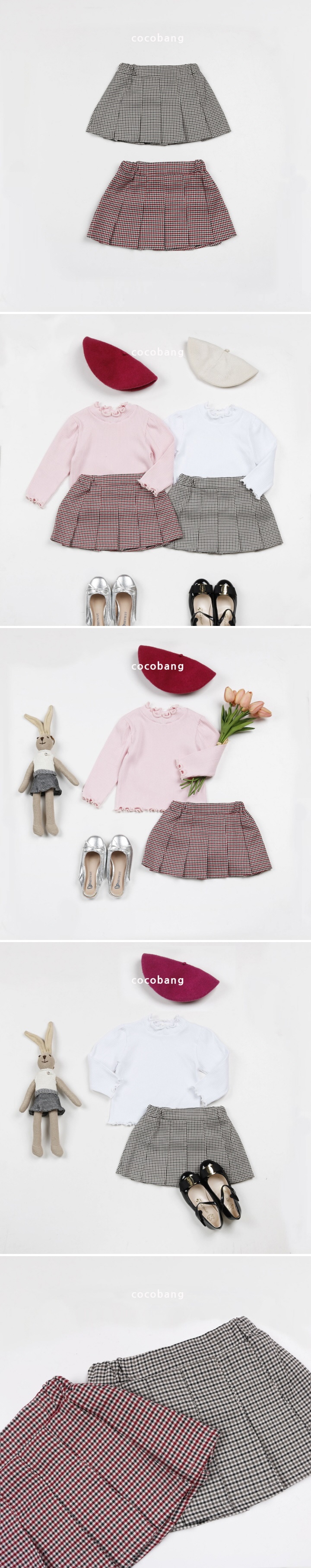 Cocobang - Korean Baby Fashion - #babyoninstagram - Dot Skirt