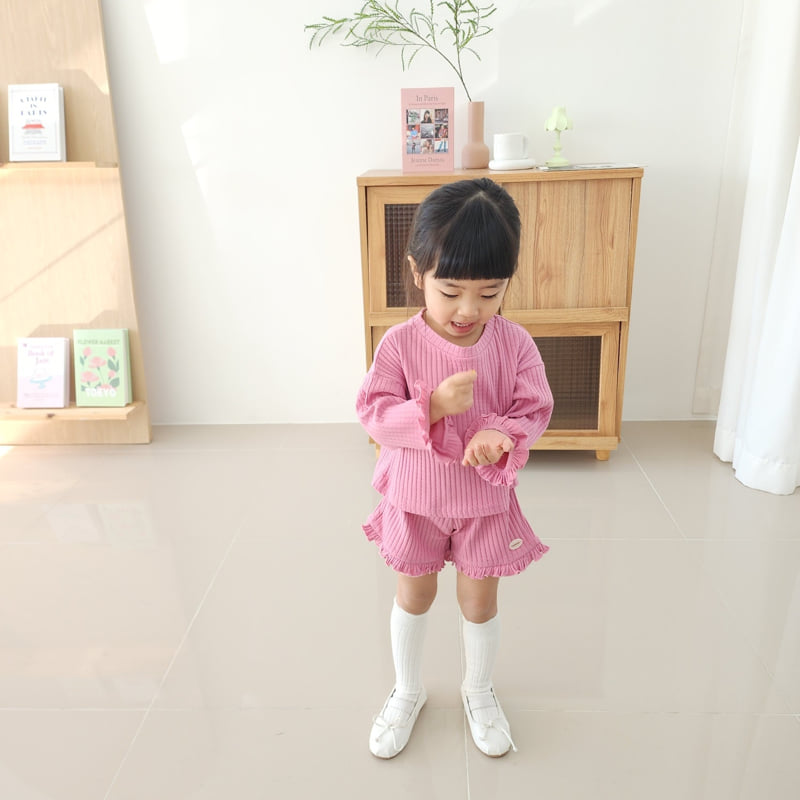 Color - Korean Children Fashion - #childrensboutique - Bonbon Top Bottom Set - 7