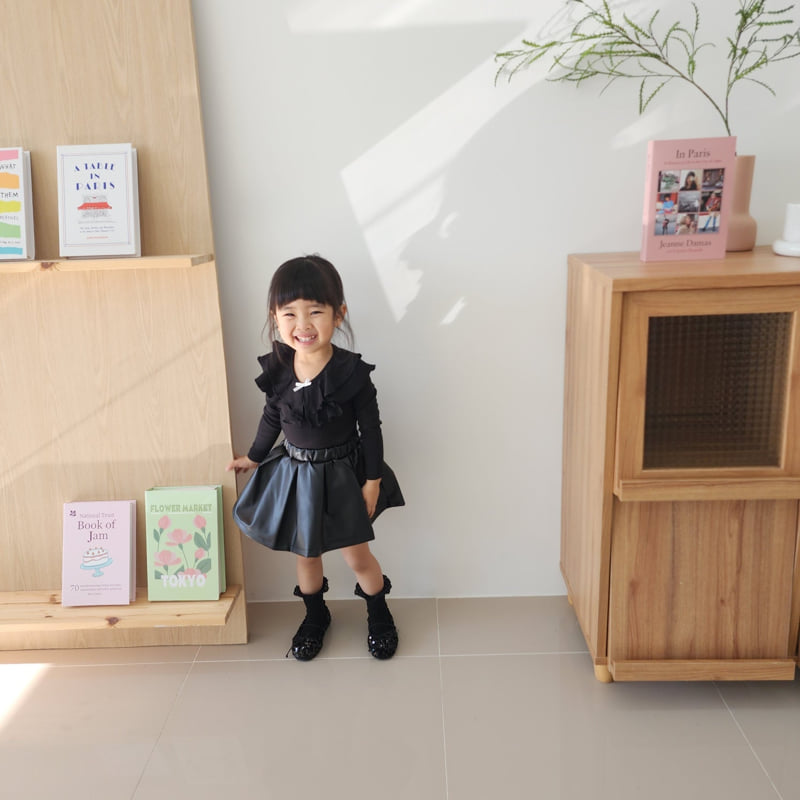 Color - Korean Children Fashion - #fashionkids - Soboro Skirt Pants - 3