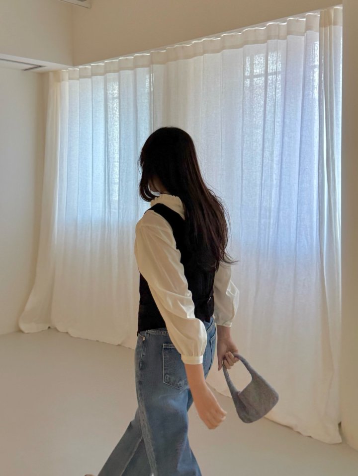 Dailyjud - Korean Women Fashion - #momslook - Bicain Leather Vest - 6