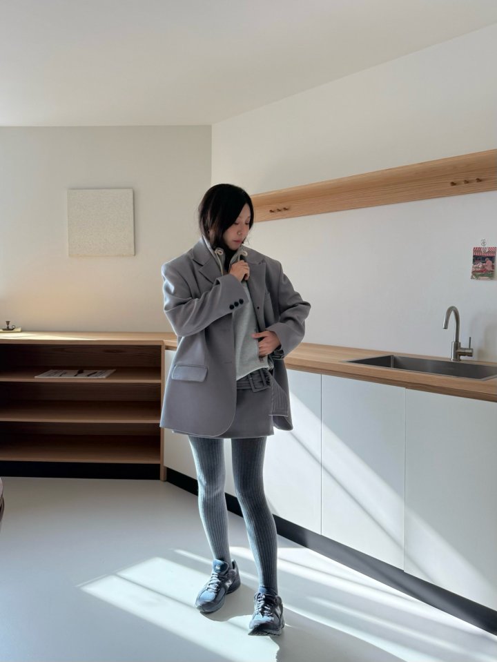 Dailyjud - Korean Women Fashion - #momslook - Noted Boyfit Jacket - 10