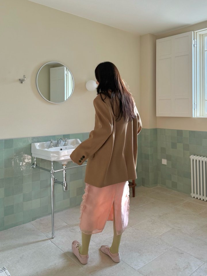 Dailyjud - Korean Women Fashion - #momslook - Virgin Shirring Skirt - 2
