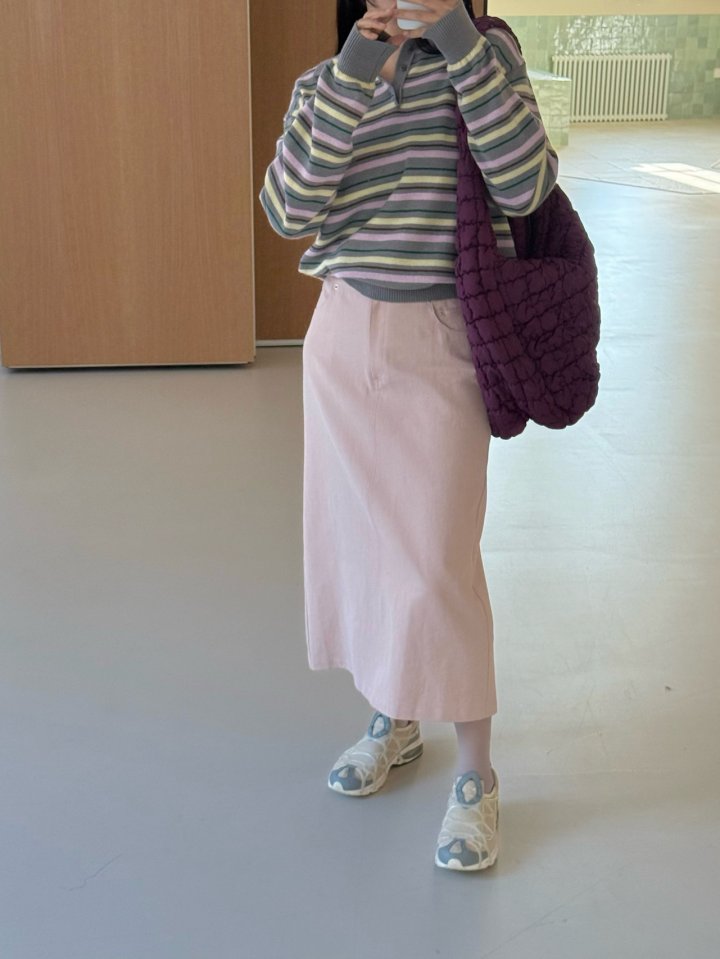 Dailyjud - Korean Women Fashion - #momslook - Soft Cotton Skirt - 7