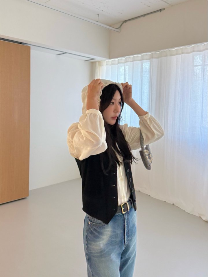 Dailyjud - Korean Women Fashion - #womensfashion - Studio Hoodie Blouse - 8