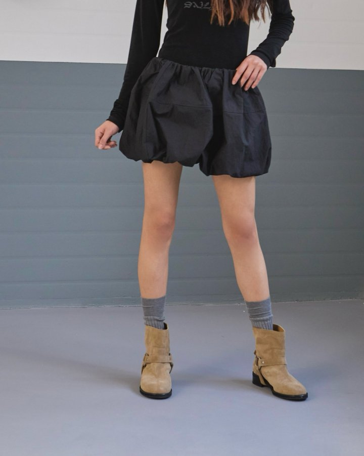 Dailyjud - Korean Women Fashion - #womensfashion - Anne Other Banding Skirt - 11