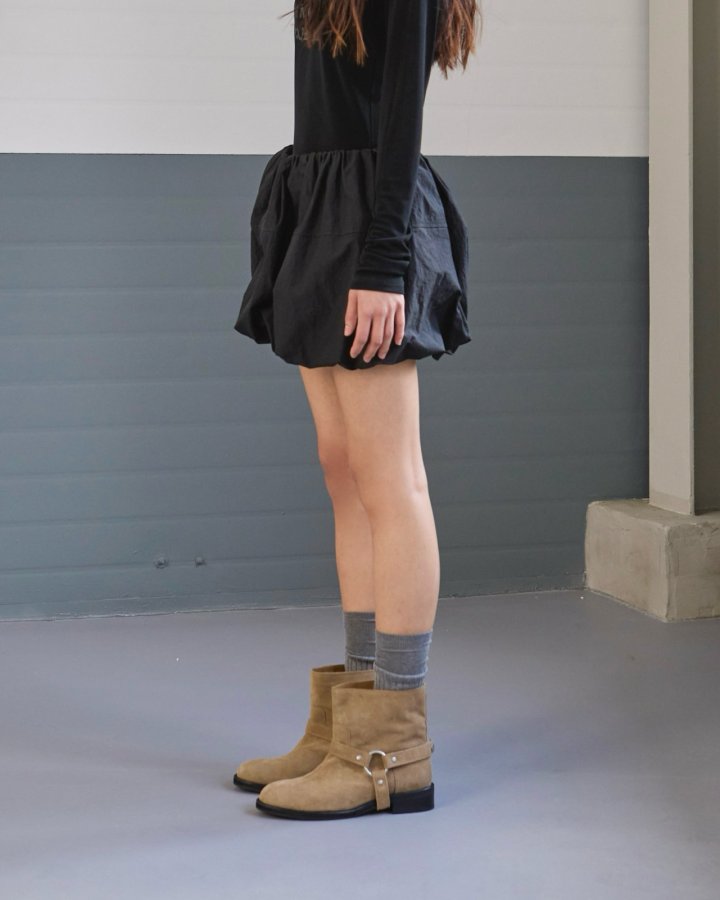 Dailyjud - Korean Women Fashion - #womensfashion - Anne Other Banding Skirt - 9