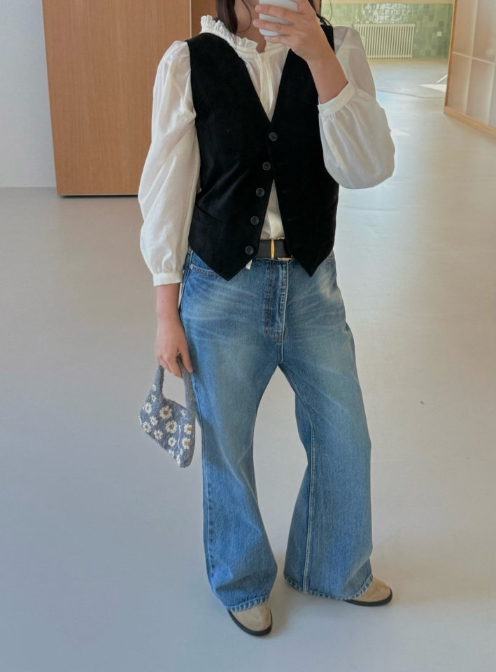 Dailyjud - Korean Women Fashion - #womensfashion - Bicain Leather Vest - 9
