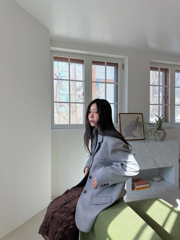 Dailyjud - Korean Women Fashion - #womensfashion - Noted Boyfit Jacket
