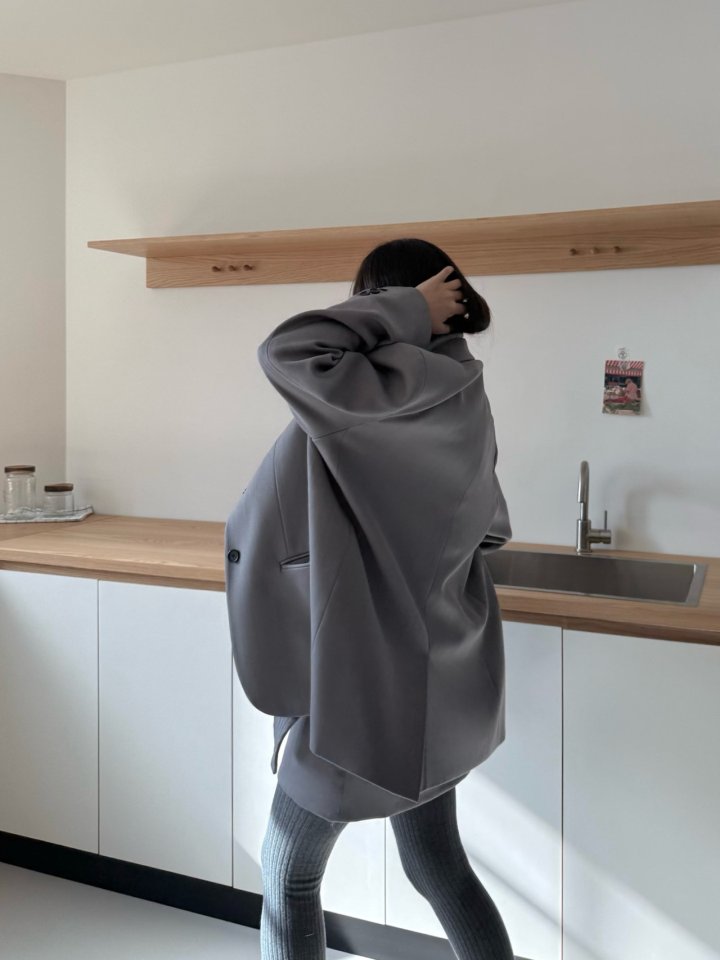 Dailyjud - Korean Women Fashion - #womensfashion - Noted Boyfit Jacket - 5