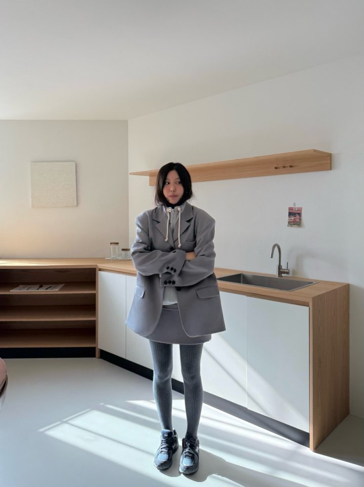 Dailyjud - Korean Women Fashion - #womensfashion - Noted Boyfit Jacket - 7