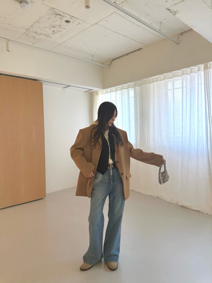 Dailyjud - Korean Women Fashion - #womensfashion - Noted Boyfit Jacket - 2