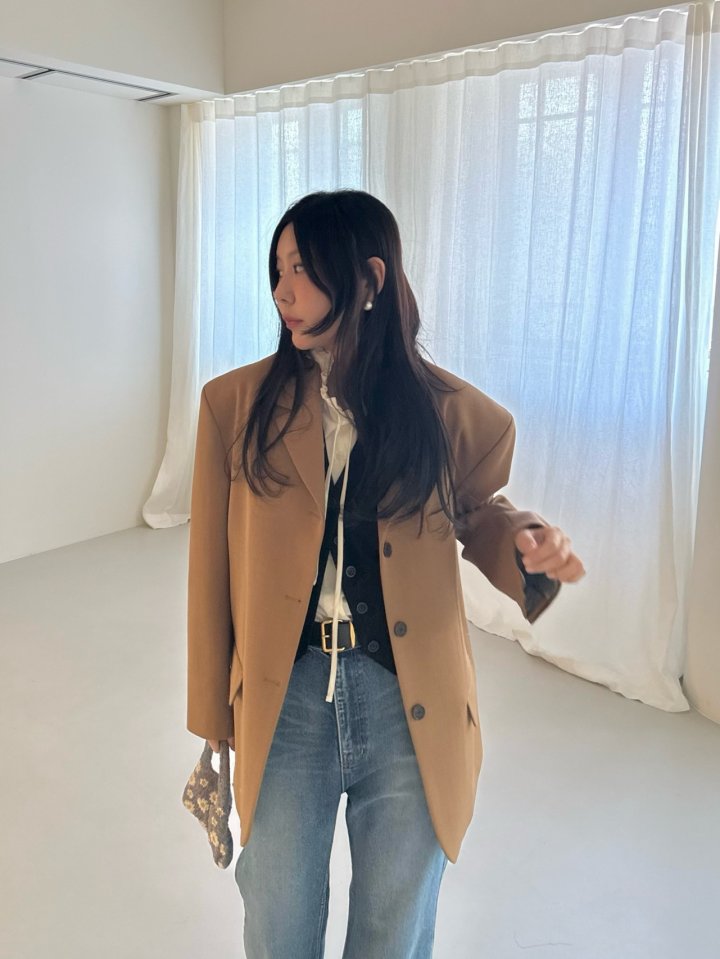 Dailyjud - Korean Women Fashion - #womensfashion - Noted Boyfit Jacket - 6