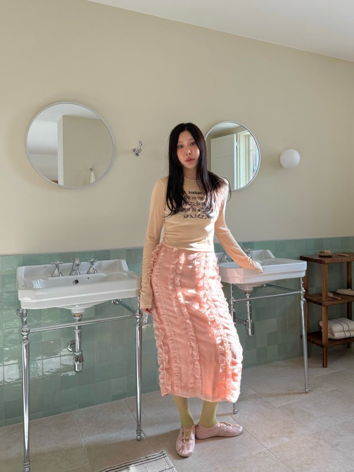 Dailyjud - Korean Women Fashion - #womensfashion - Virgin Shirring Skirt