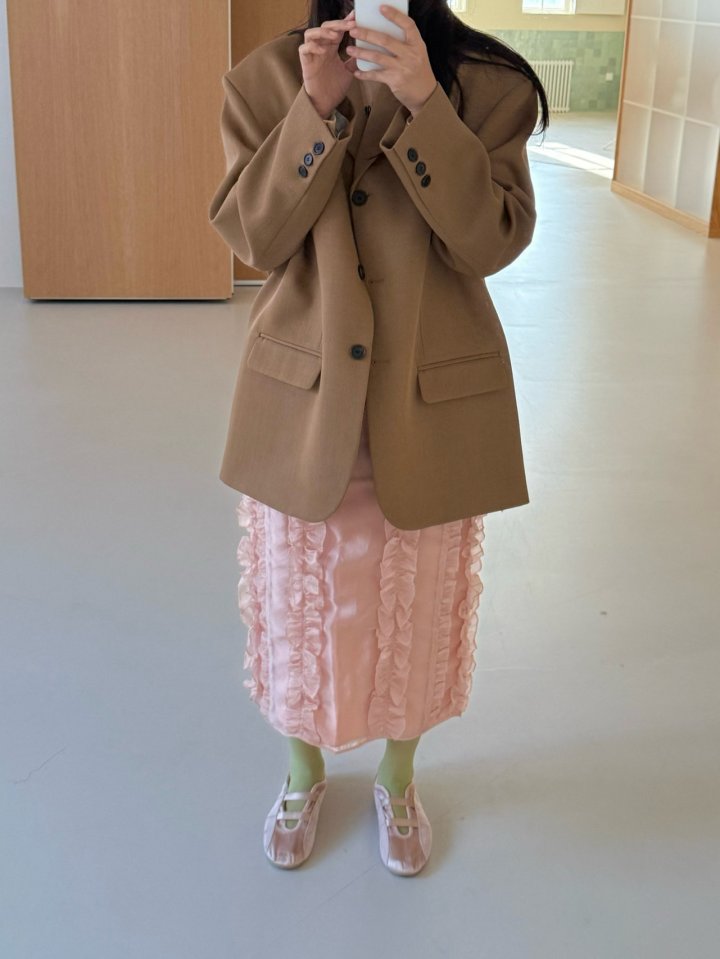 Dailyjud - Korean Women Fashion - #womensfashion - Virgin Shirring Skirt - 3