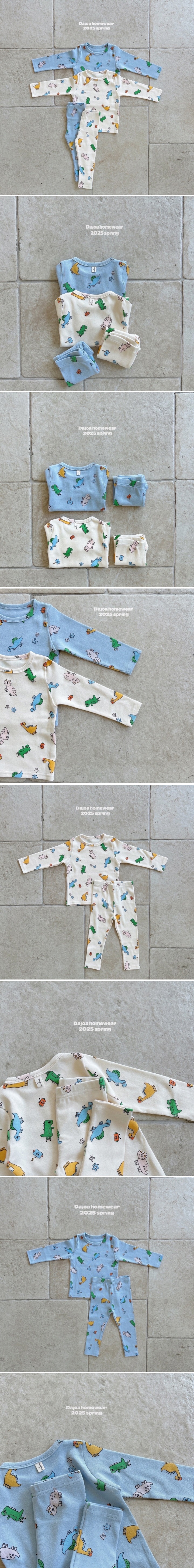 Dajoa - Korean Baby Fashion - #babyoutfit - Dino Easywear