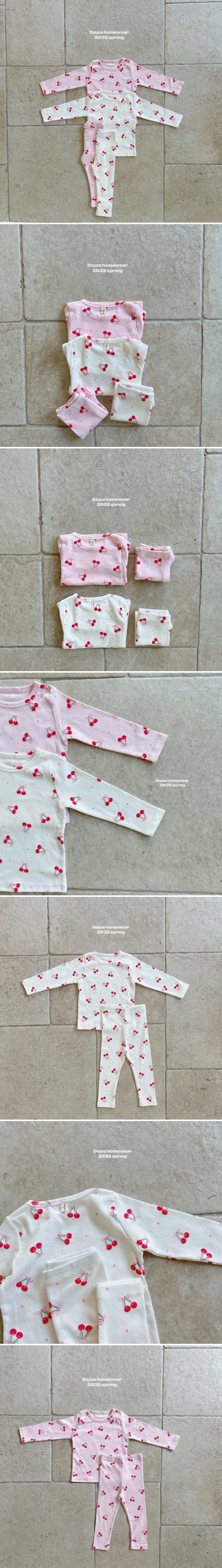 Dajoa - Korean Baby Fashion - #onlinebabyshop - Cherry Easywear
